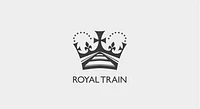 Royal train logo design