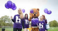 Purple Designs and logo for local charity 'Helen's trust' by Legdard Jepson