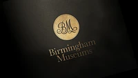 Birmingham musuems logo design close up